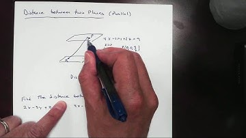 Distance between two Parallel Planes