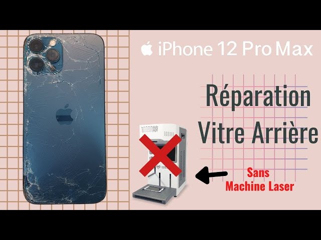 iPhone 12 Pro Max How To Replace Back Glass (Without Laser Machine) Gsm  Mobile 
