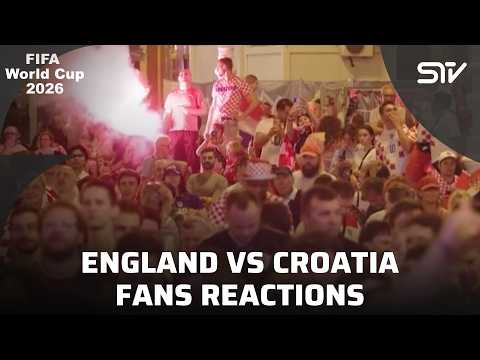 INSANE Fan Reactions As ENGLAND BEAT Croatia 4-2! | Goals | Reactions | ZO1K
