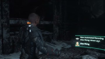 The Callisto Protocol: Ch. 7 "Colony" Alex Wang Audio Log Location 1/7