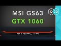MSI GS63 Stealth 8RE youtube review thumbnail
