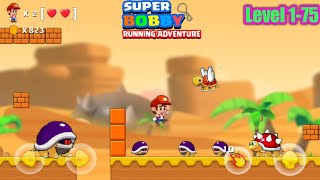 Super Bobby Bros Running Adventure Level 1-75    #games #gaming #gameplay screenshot 2