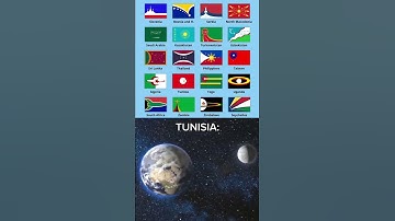 Countries and Their Space Flags Part 5