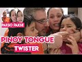 PINOY TONGUE TWISTER CHALLENGE |ITALIAN PINOY FAMILY
