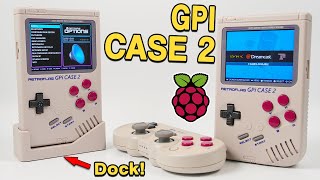 This Amazing Pi CM4 Handheld Has a Dock! - GPI Case 2 Review