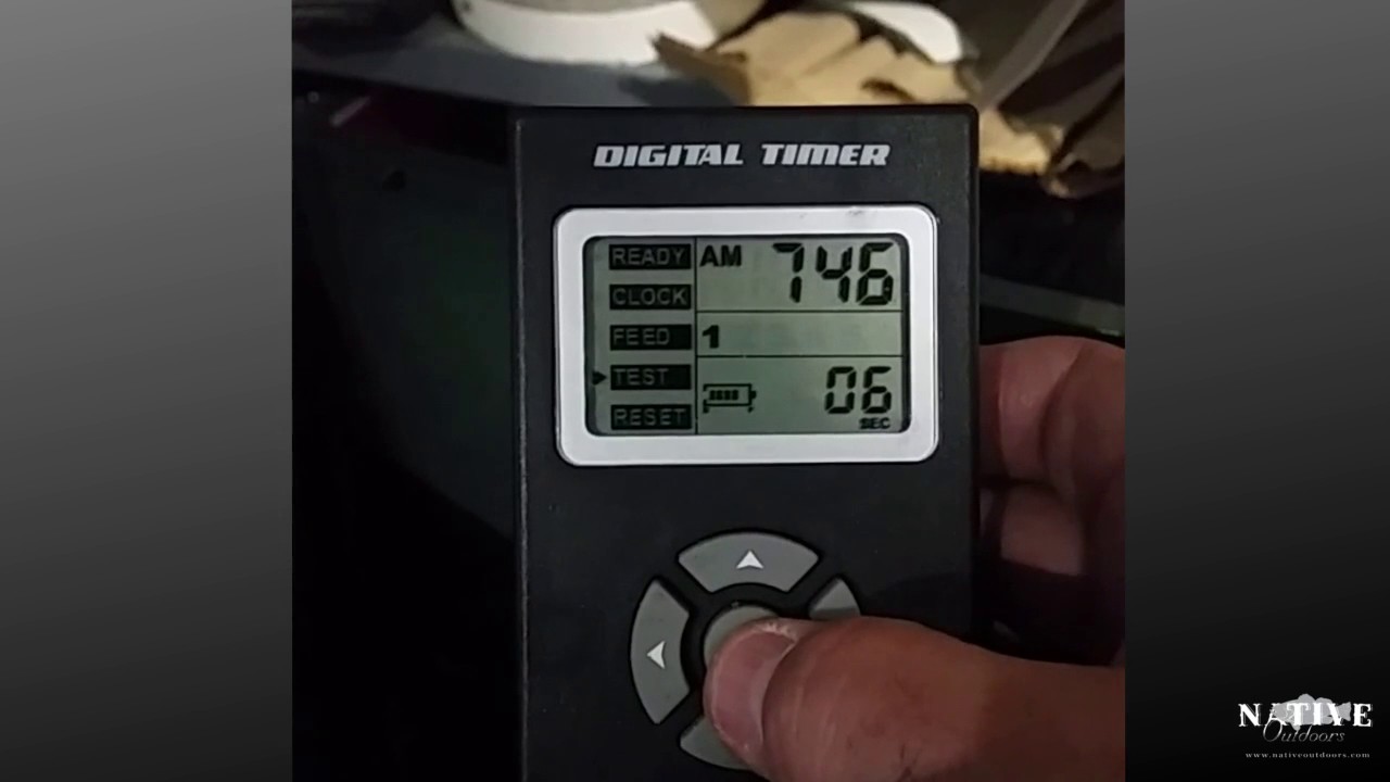 Aquapro Adf 75 Timer F2 Youtube