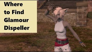 Where to find glamour dispeller FFXIV