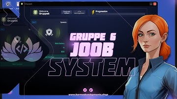 Fivem - Karma Developments [BUNDLE] Tablet & NPC Dialog & Gruppe Sechs Job System [QBCore/ESX]