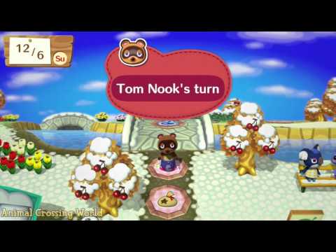 Full 1-Hour December Board Game in Animal Crossing: amiibo Festival