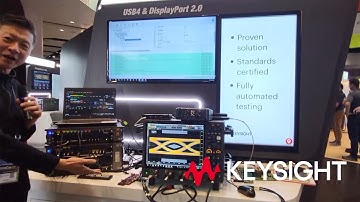 Automated USB4 and DisplayPort 2.0 Testing at DesignCon 2022