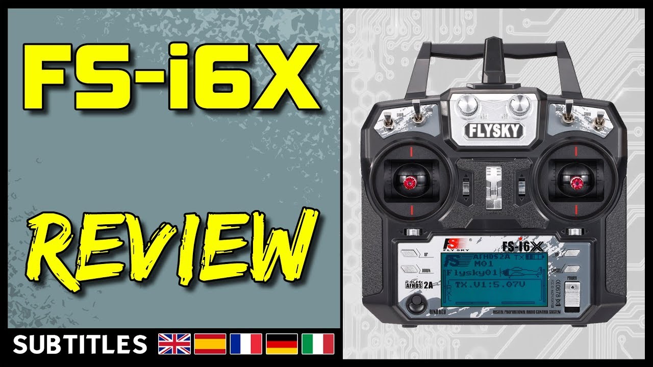 FlySky FS-i6X - Review - YouTube