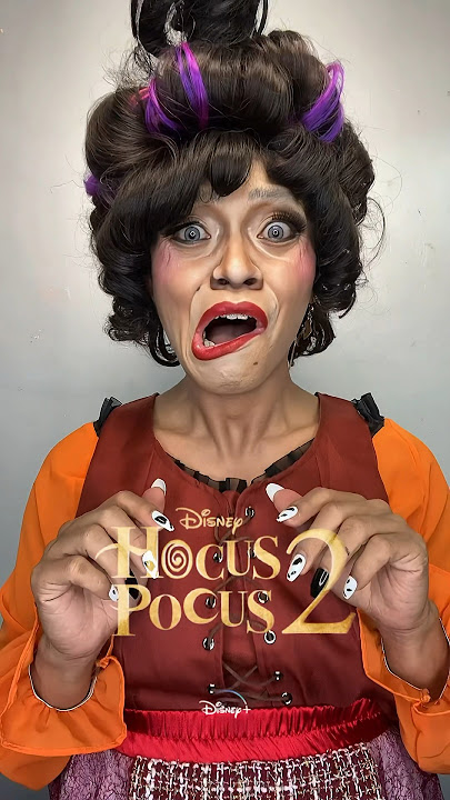 STOOOP🧹 i smell children Marvelous #hocuspocus #marysanderson #makeup #acting #shorts   #pachie2323