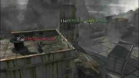 MW3 My 1st Random Throwing Knife Kill
