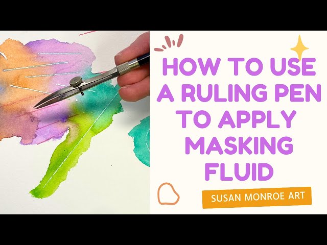 Artist Masking Fluid Pen