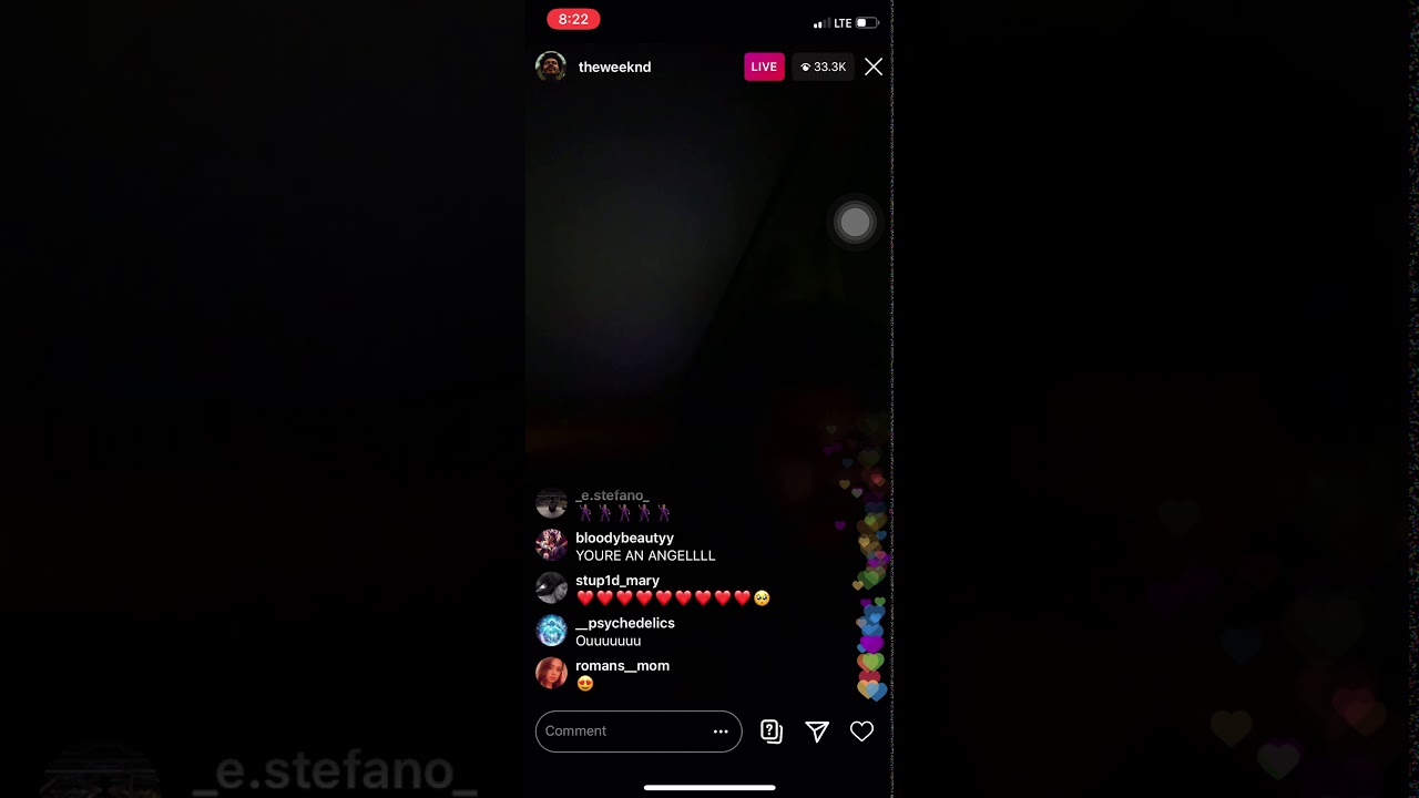 The Weeknd - Snowchild (Instagram Live) 20 MARCH