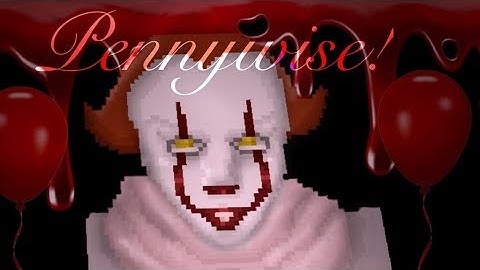 PENNYWISE THE DANCING CLOWN! / Pixel Art Creator /