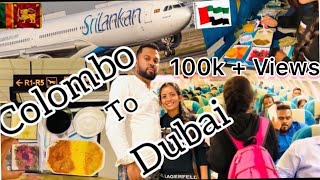 Colombo to Dubai |Air port guide| Economy class |Dubai Travel Vlog | SLDiario| #dubai #travelvlog