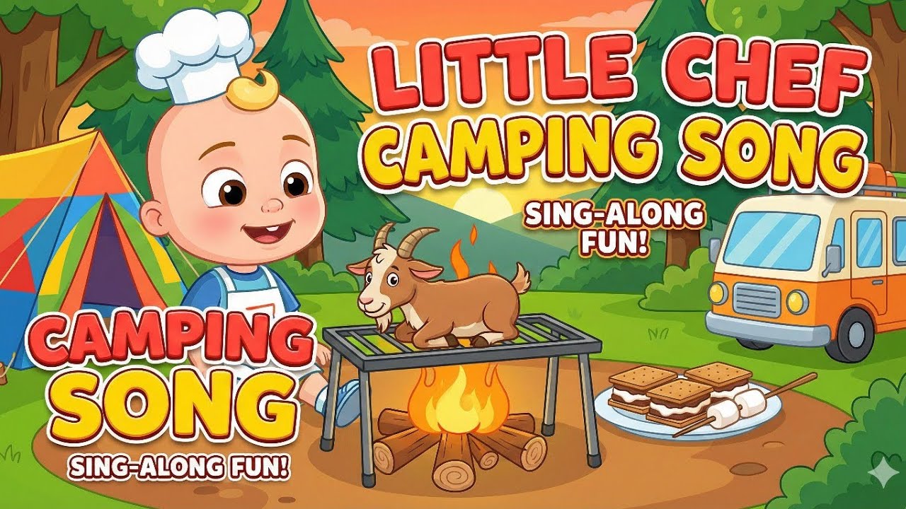Learn to Camp Nikko ! Little Chef Camping Song | Fun Nursery Rhymes & Kids Songs