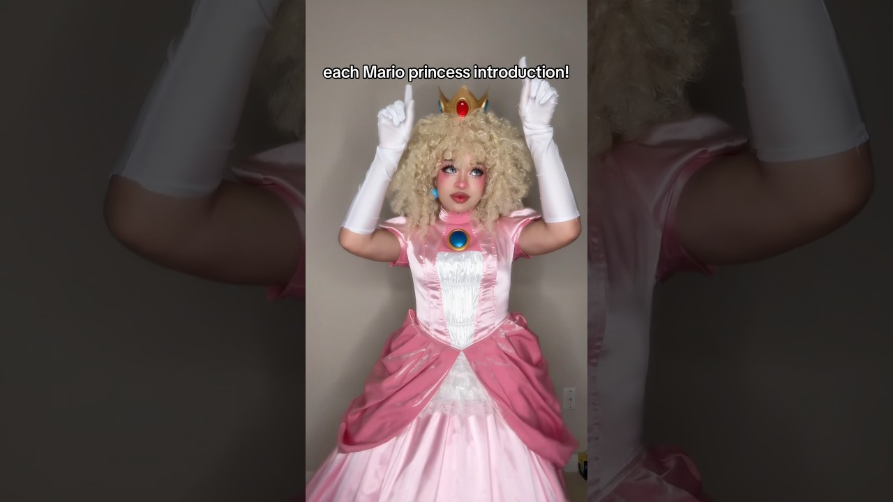 The Mario Princesses Greeting! #princesspeach #princessdaisy #rosalina #pauline #cosplay