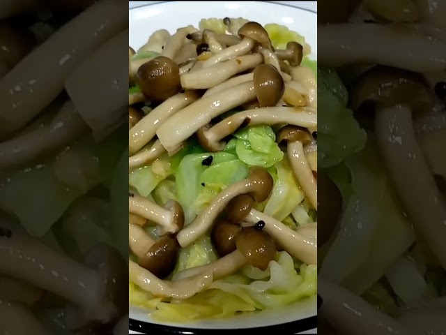 STIR FRY VEGETABLE WITH MUSHROOMS #CHINESEFOOD #CHINESERECIPE class=