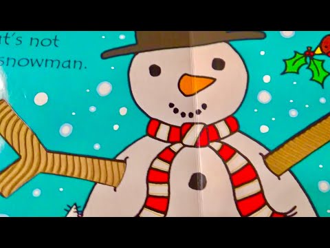 That's Not My Snowman - BOOK - Read Aloud - Christmas Book - Winter Reading