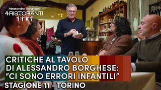 Critiche al tavolo di Alessandro Borghese: "VUOLE FARE IL PROFESSORE!" | Ale 4 Ristoranti