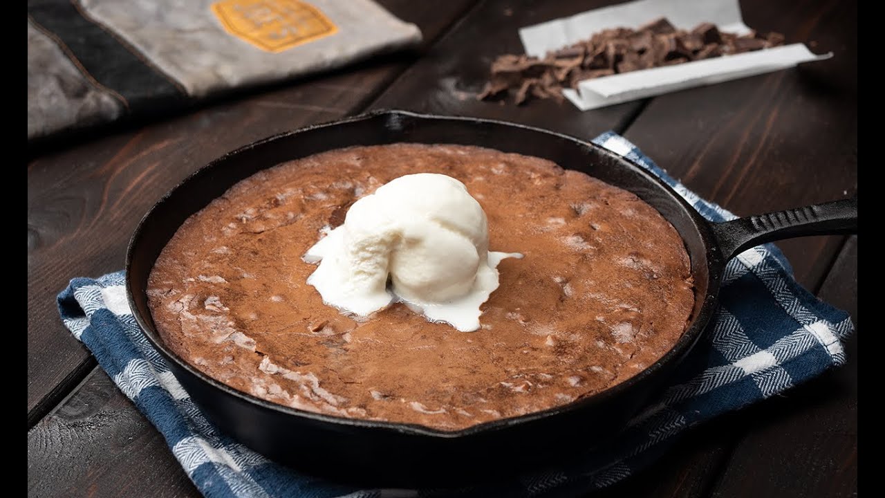 Smoked Skillet Brownie Oklahoma Joe's Smokers NZ YouTube