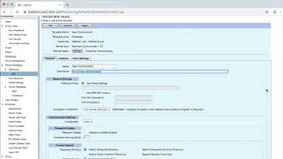 Clearspan Communicator Desktop Admin Provisioning with OpEasy   Adding a Template