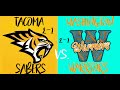 (2-1) Tacoma Sabers vs. (2-1)  Washington Warriors I Week 4 Semi Pro  I 2022
