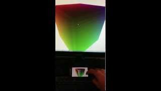 Android controlling desktop app over WiFi (Processing Sketch)