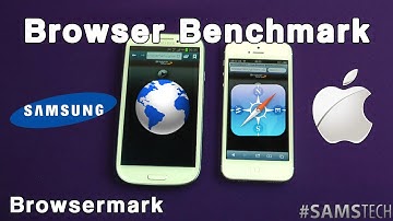 iPhone 5 vs Galaxy S3 - Browser Benchmark (Browsermark)