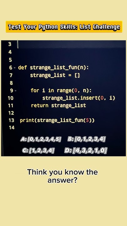 Think You Know Python? Solve This Challenge! #shorts #learnpython - YouTube