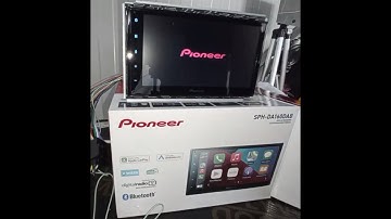 Pioneer SPH-DA160DAB Review ,Unboxing, Waze Navigation , YouTube ,AppleCarPlay , Android Auto