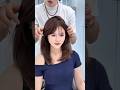 Gorgeous Curtain Bangs Transformation For Girls! 💇♀️✨ #shorts