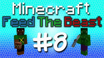 Minecraft - Feed the Beast - Part 8 - Pipes Everywhere!