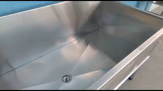 Banheira Banho Tosa Pet Shop 100% Inox Banheira Banho Tosa Pet Shop 100% Inox