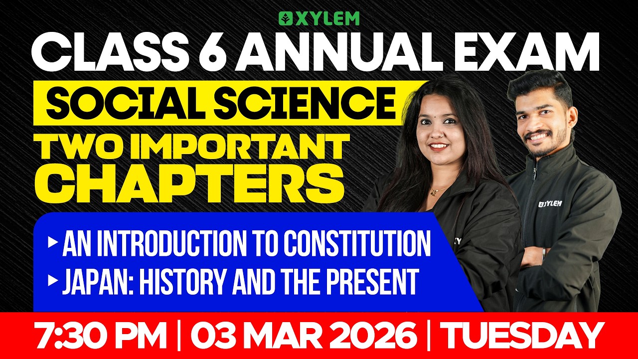 Class 6 Social Science | An Introduction to the Constitution & Japan: History and the Present
