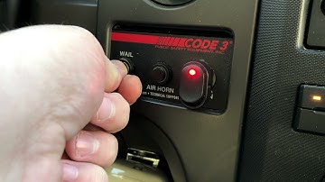 Code 3 undercover 3050 siren demo