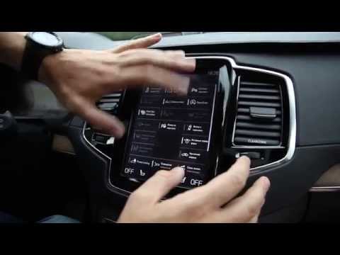 Обзор Sensus в Volvo XC90 2015 - новая мультимедийная система Вольво