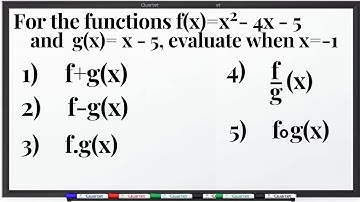 COMPOSITION  OF FUNCTION//HOW TO PERFORM THE OPERATIONS OF FUNCTIONS INCLUDING THE COMPOSITION