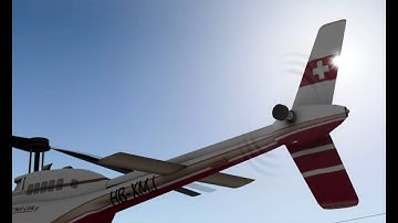 Bell 206 Helicopter test xplane