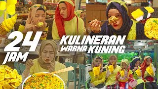 24 JAM KULINERAN WARNA KUNING DOANG...Makanannya Aneh2, Gokil2, Gak Nyangka Ada Makanan Ini