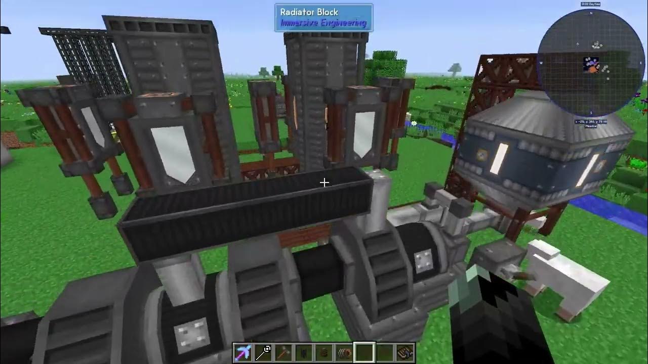 Minecraft Tutorial Immersive Engineering Power Generation on SevTech