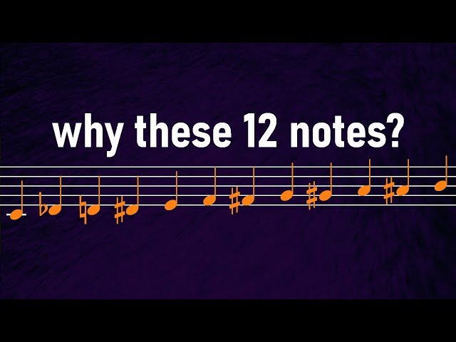 Why Does Music Only Use 12 Different Notes? class=