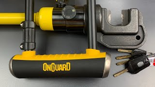[793] Hydraulic Cutter DEFEATED by OnGuard’s 17mm “Brute” Bicycle Lock (Model 8001)