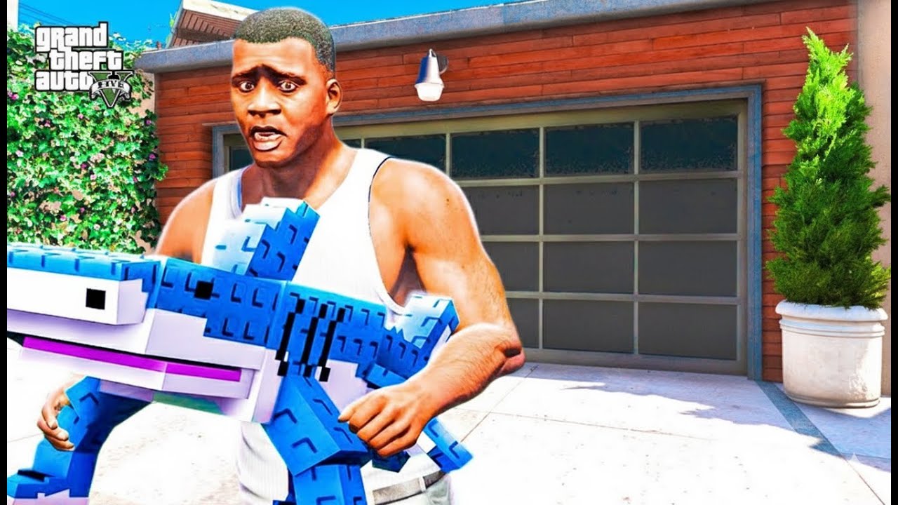 GTA 5: Franklin Steal Rarest Tralalero Tralala Brainrot From Shinchan in Gta 5