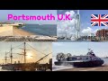 Exploring Portsmouth, Hampshire England  U.K. Things to see in Portsmouth
