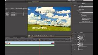 Adobe Encore CS6 Basics CC Tutorial 2014 DVD and Blur ... 