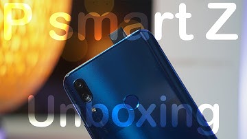 Huawei P smart Z unboxing and first impressions