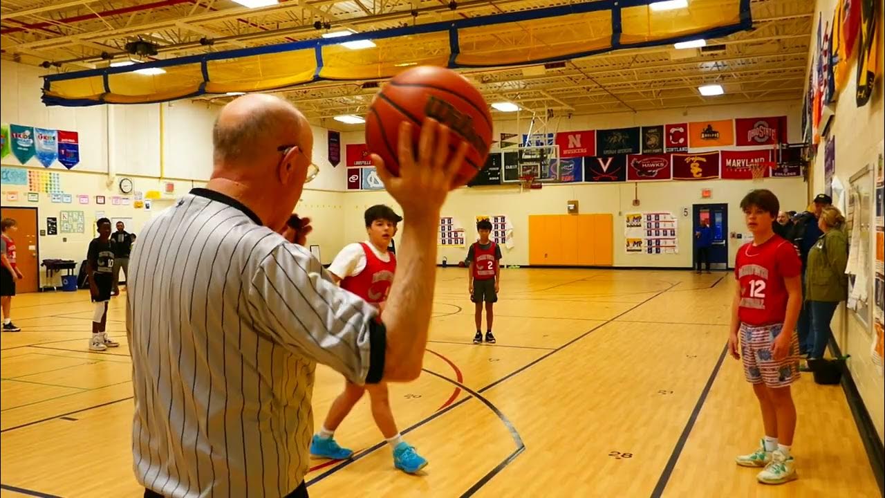 Mclean youth basketball g7 east team 10 white vs team 6 hussain 2 11